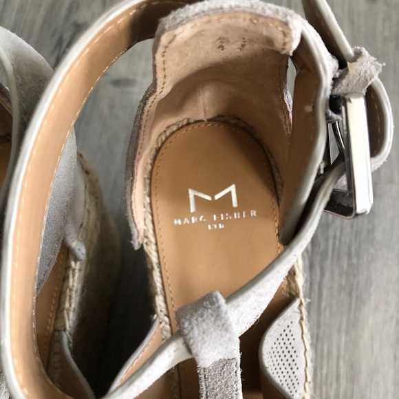 Marc Fisher Adore Espadrille Platform Wedge Sandal - Picture 10 of 16